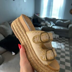 Dolce Vita Tan Platform Shoes